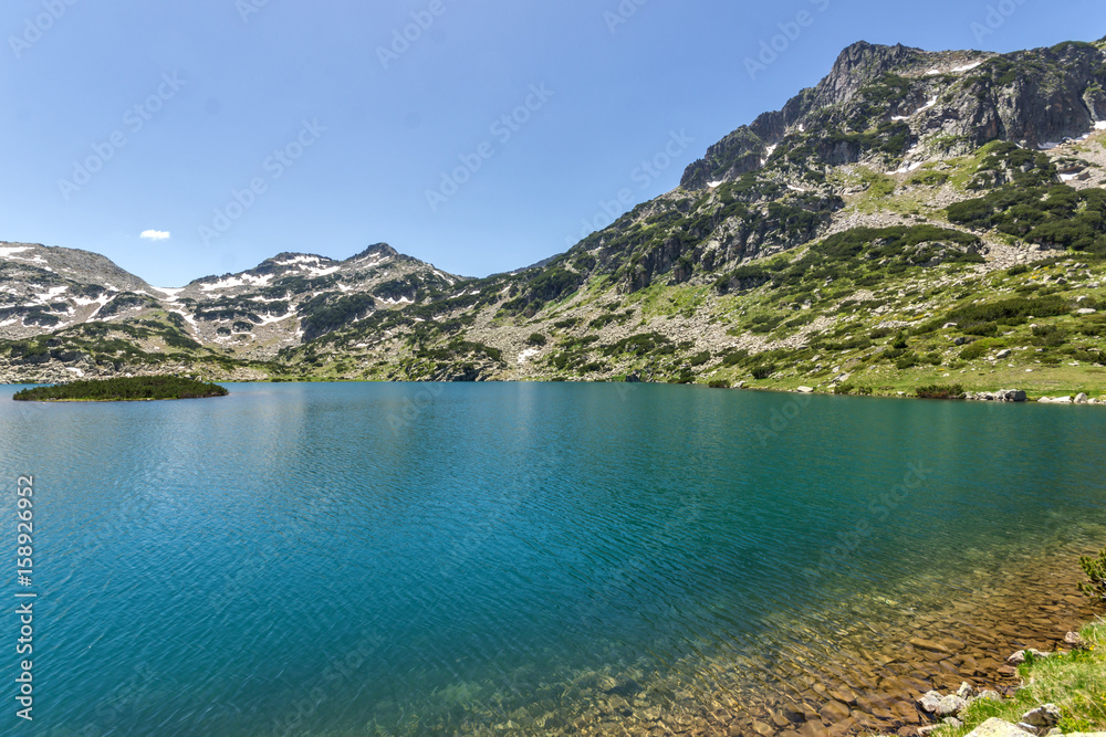Amazing landscape of Demirkapiyski chuki and Dzhano peaks, Popovo lake, Pirin Mountain, Bulgaria