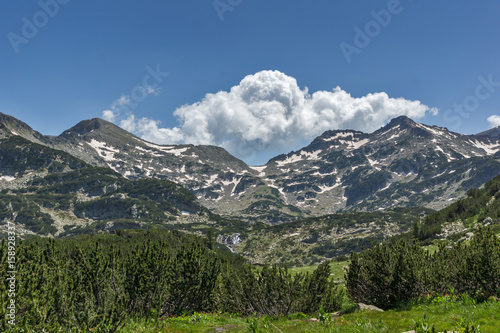 Panorama of Demirkapiyski chuki and Dzhano peaks, Pirin Mountain, Bulgaria © Stoyan Haytov