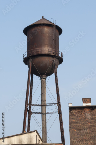old water tower in Utica NY