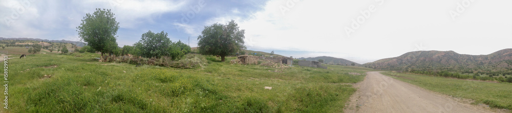 natural landscape view of kurdistan