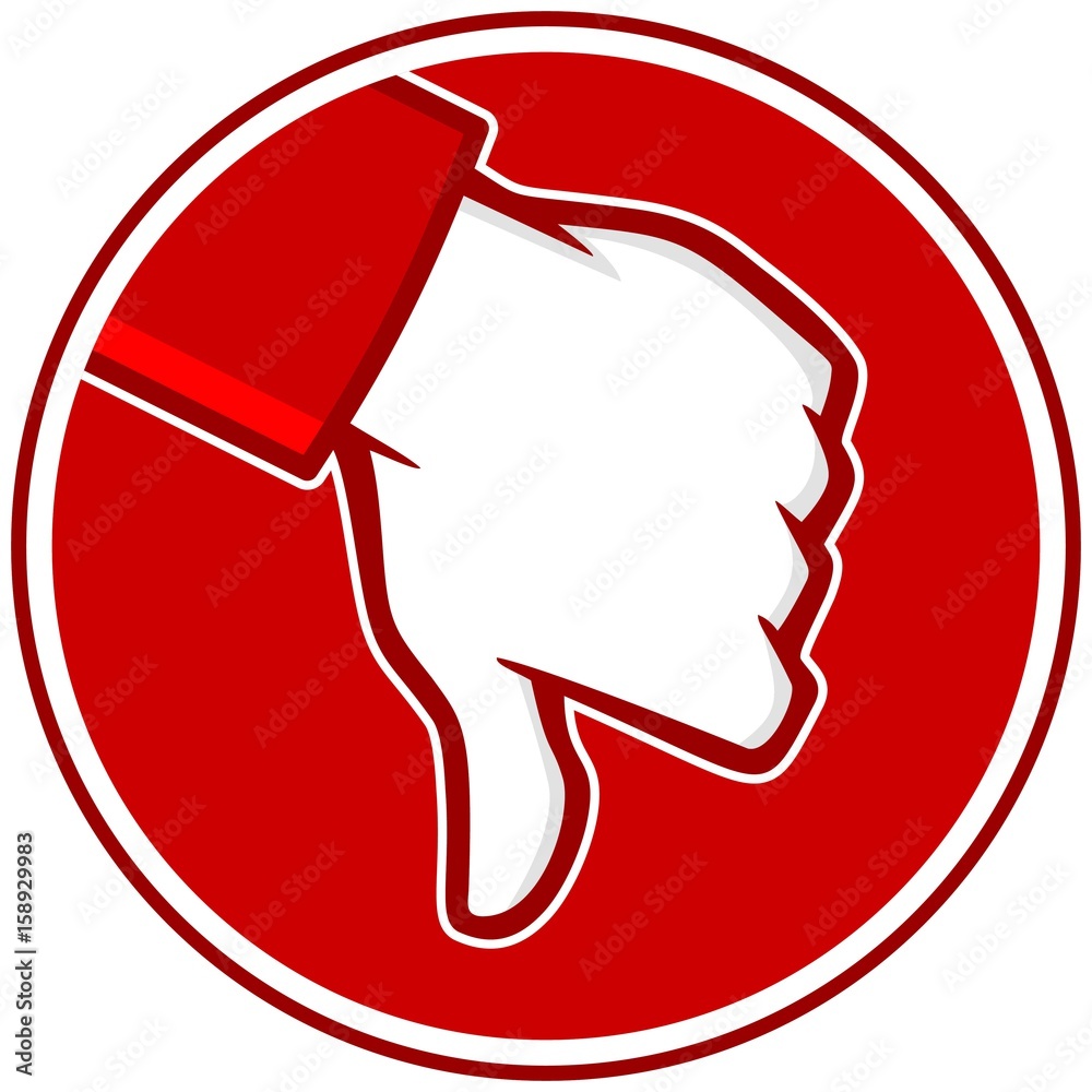 Thumbs Down Icon Thumbs Down Icon
