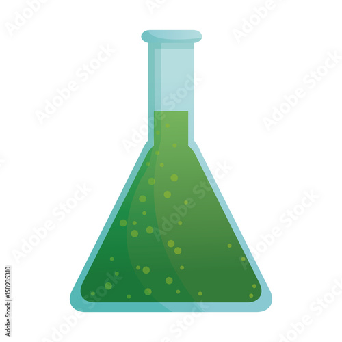scientific glassware test tube laboratory chemical vector illustration