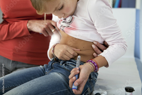Treating diabetes in a child