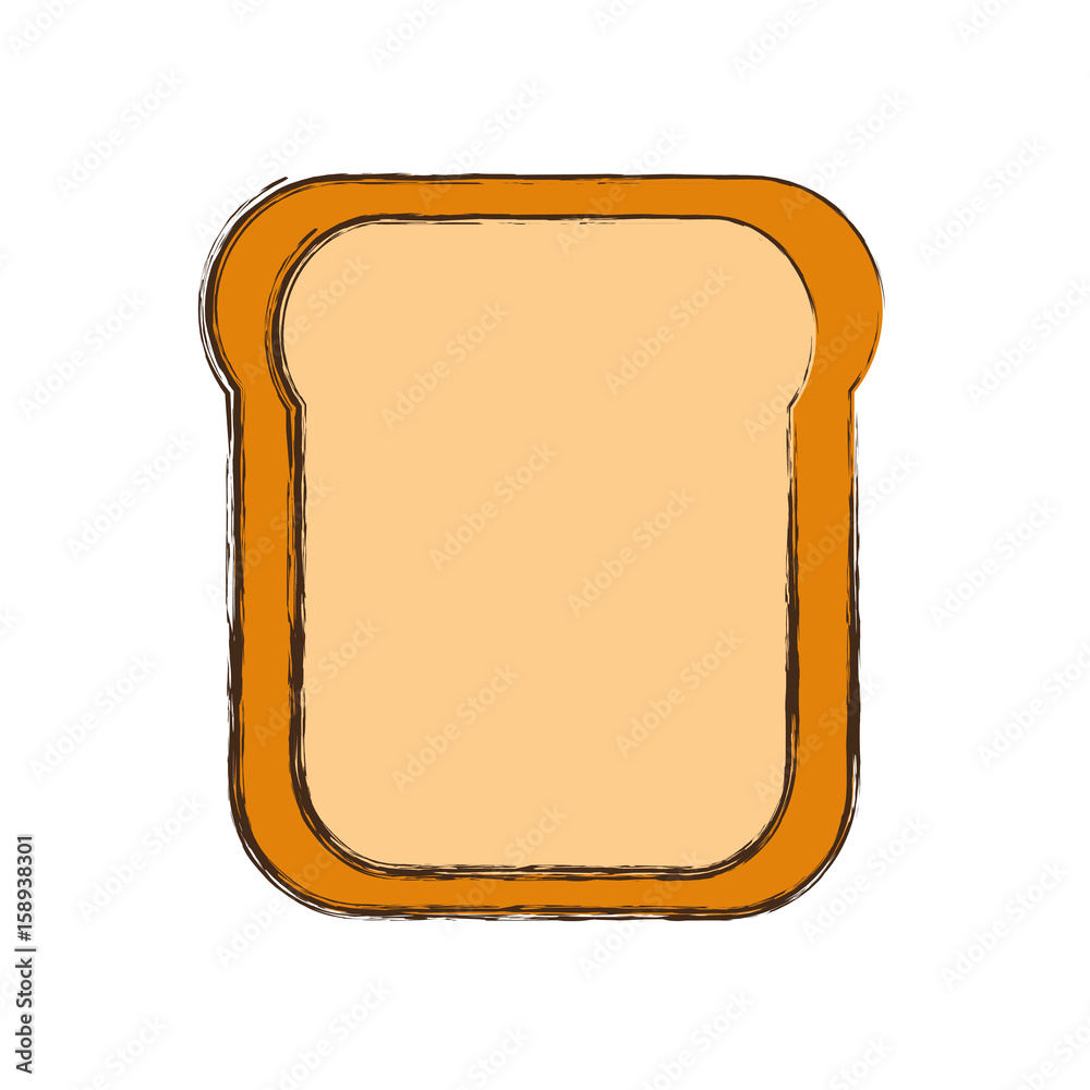 toasted bread loaf vector illustration graphic design icon toasted bread loaf vector illustration graphic design icon