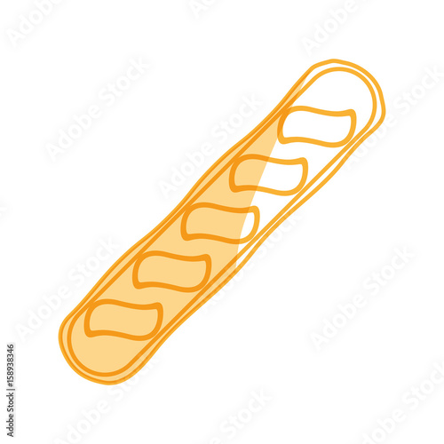 dinner roll loaf vector illustration graphic design icon
