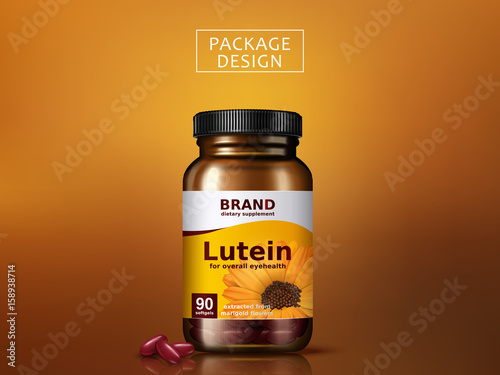 lutein dietary supplement photo