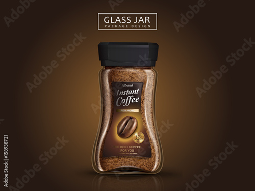 instant coffee package