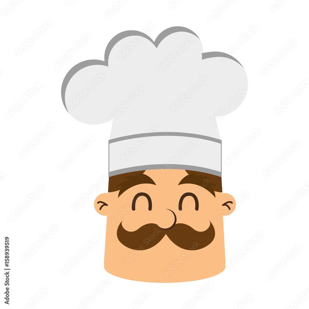funny chef avatar character vector illustration design funny chef avatar character vector illustration design