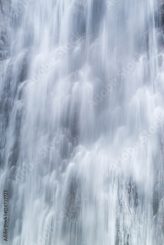 Close up waterfall background