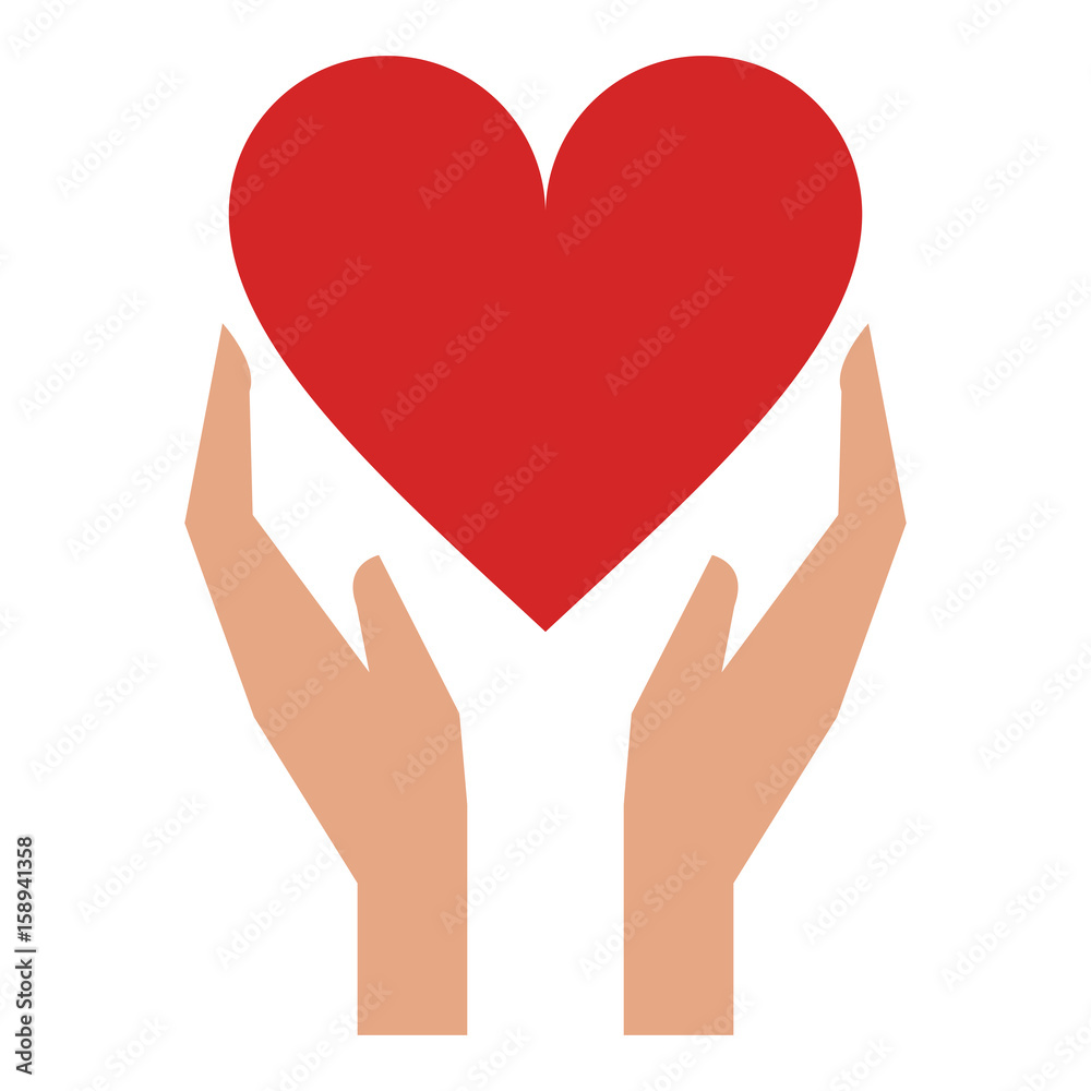 heart flat illustration icon vector design graphic heart flat illustration icon vector design graphic