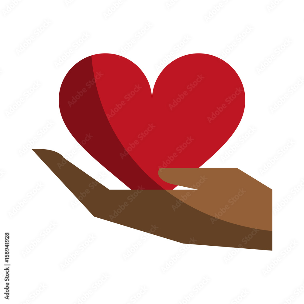 heart flat illustration icon vector design graphic shadow heart flat illustration icon vector design graphic shadow