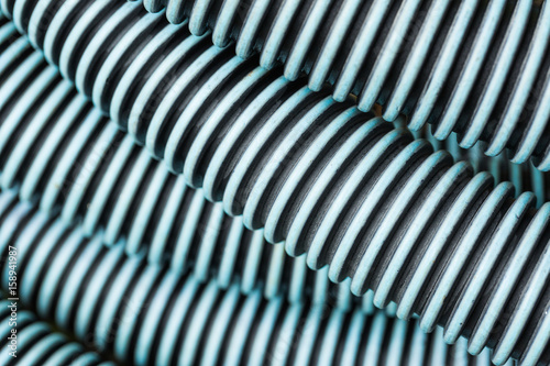 Close up pattern of old Plastic pipe