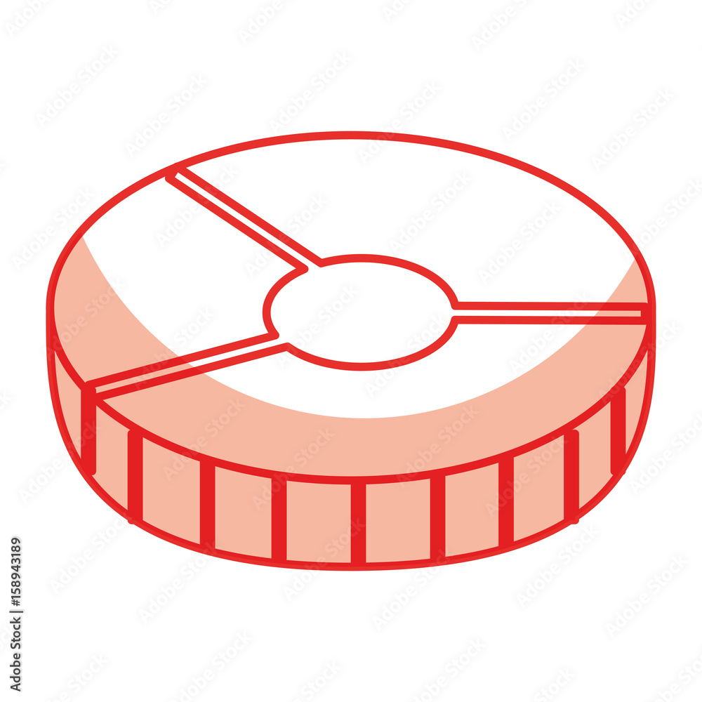 salmon slice isolated icon vector illustration design salmon slice isolated icon vector illustration design