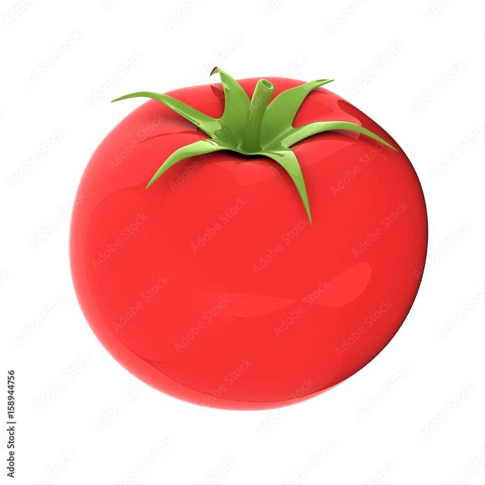 tomato. 3d illustration tomato. 3d illustration