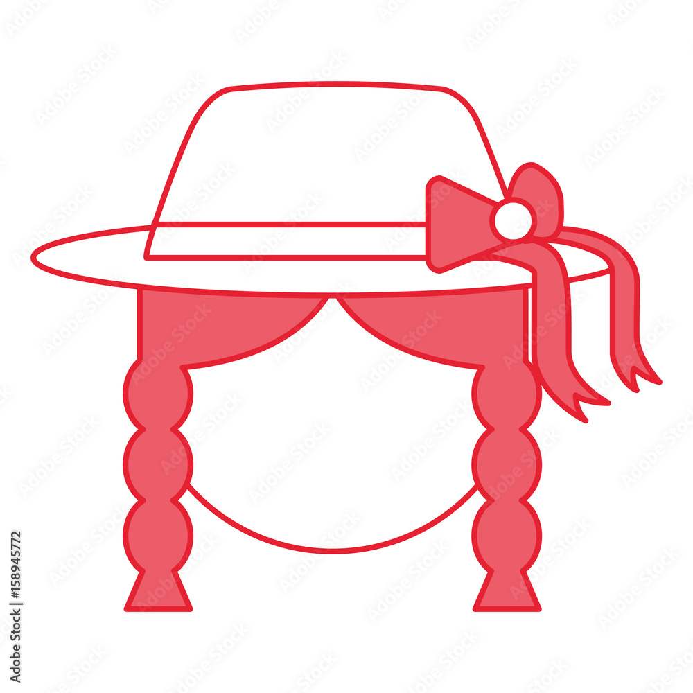 beautiful girl farmer icon vector illustration design beautiful girl farmer icon vector illustration design