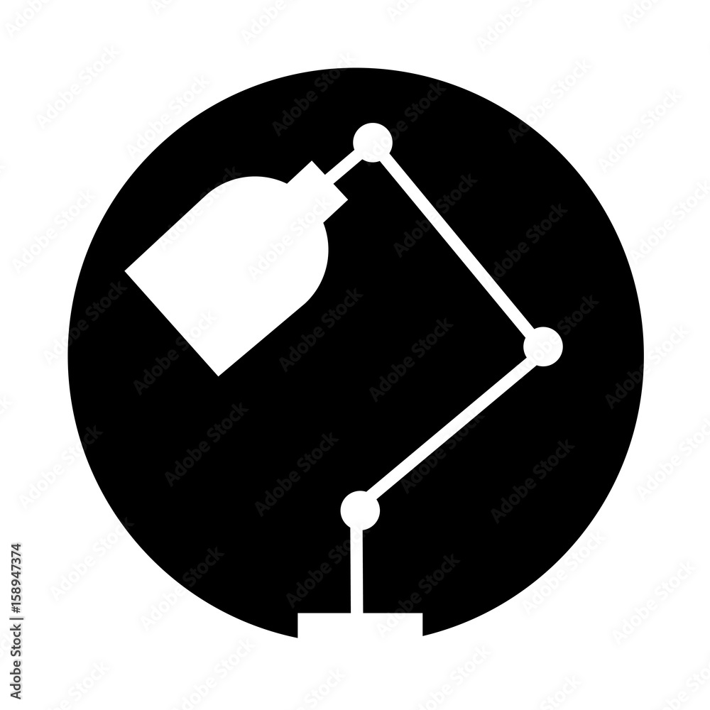 office desk lamp isolated icon vector illustration design office desk lamp isolated icon vector illustration design