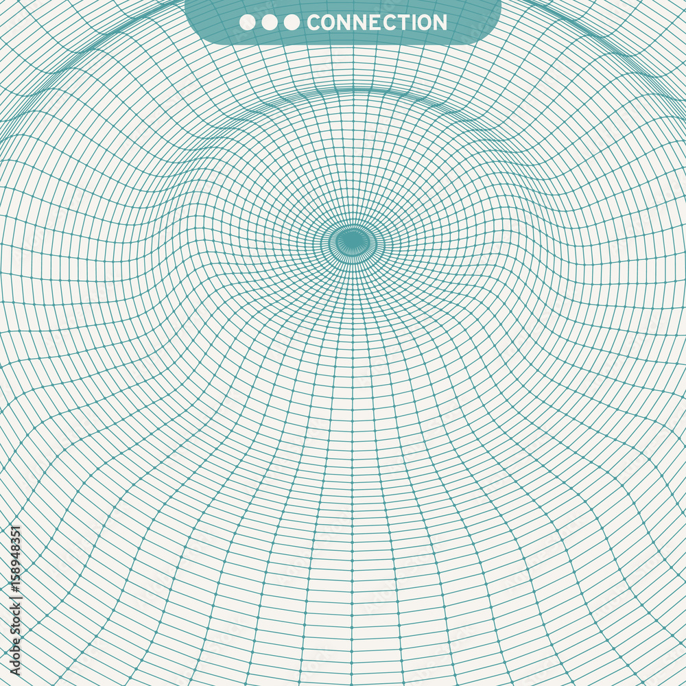 Lattice Structure. Science or Technology Background. Graphic Design. 3D Grid Surface. Abstract Vector Illustration. Lattice Structure. Science or Technology Background. Graphic Design. 3D Grid Surface. Abstract Vector Illustration.