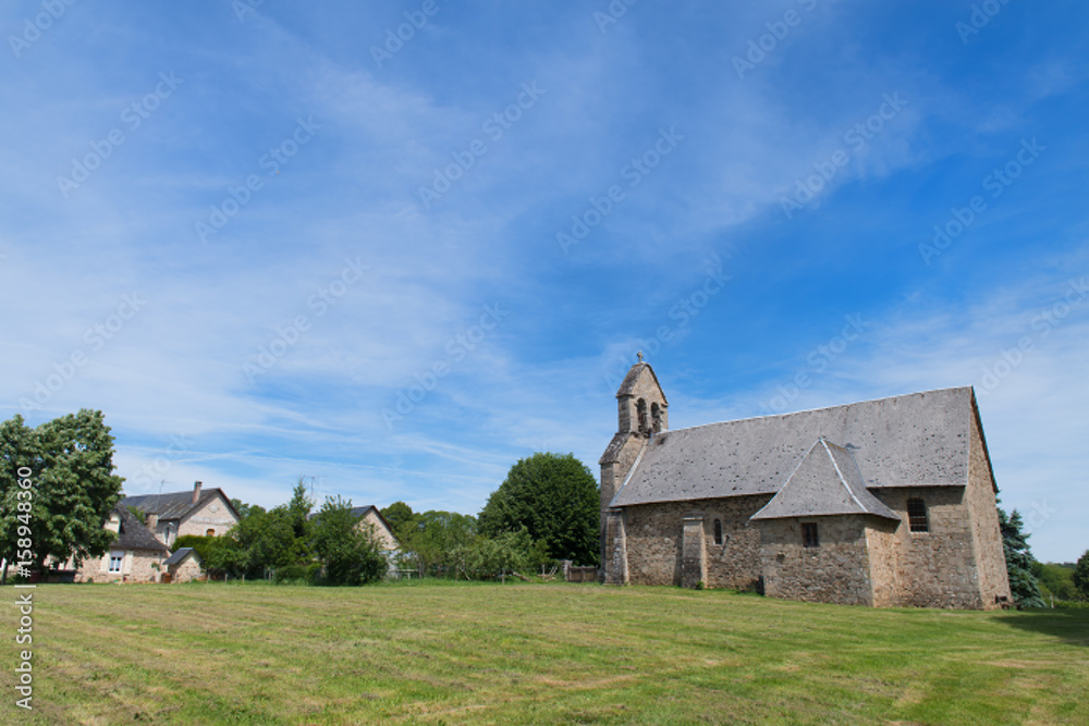 Church in French village