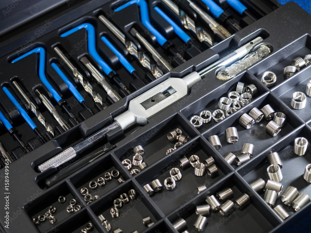 Fototapeta premium Rapid tapping repair equipment for maintenance shopfloor