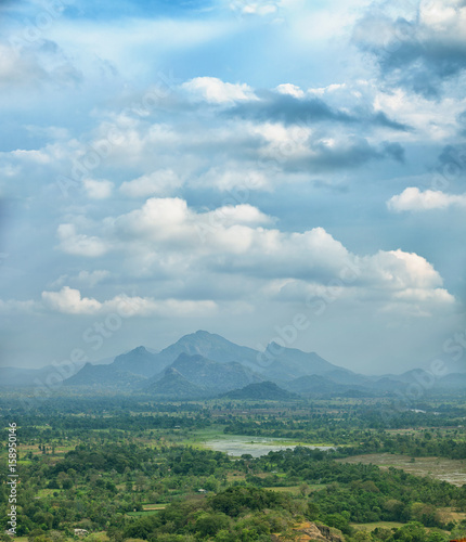 Rainforests, swamps and mountains. Sigiriya, Polonnaruwa, Sri Lanka