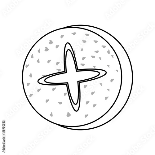dinner roll loaf vector illustration graphic design icon