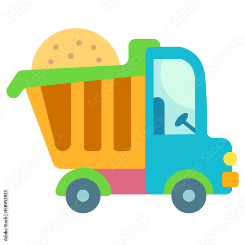 Cartoon truck.