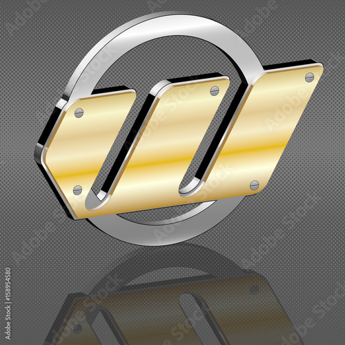 W Logo Gold