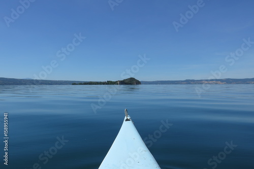 escursione in canoa sul lago di Bolsena © canoista83