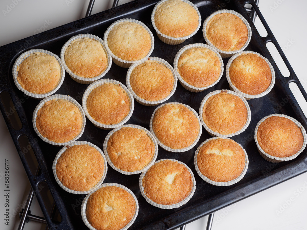 Baking set of cupcackes Baking set of cupcackes