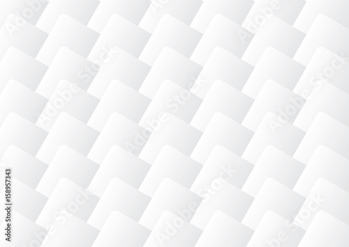 Grey and White 3d squares texture background