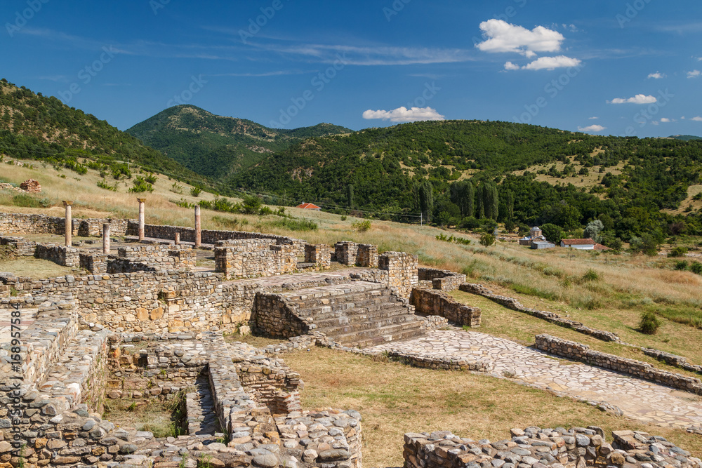 Ruins of the ancient and Byzantine town Bargala, Macedonia (FYROM)