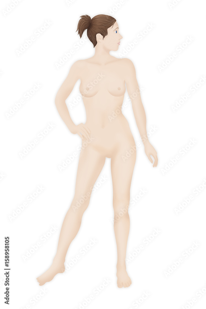 Silhouette of a woman Silhouette of a woman