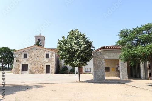 Pueblo de Sant Andreu Salou, Gironés, Catalunya