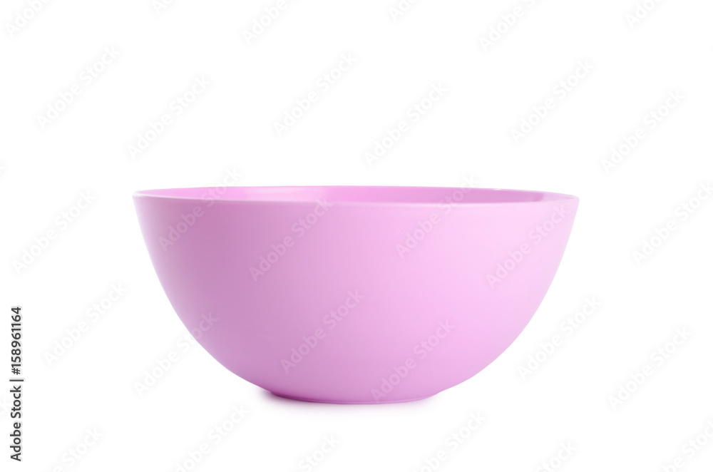 Plastic colorful plates isolated on white Plastic colorful plates isolated on white