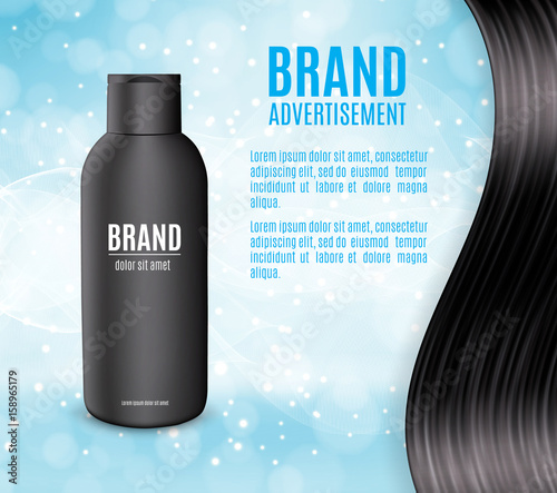 Premium shampoo ads