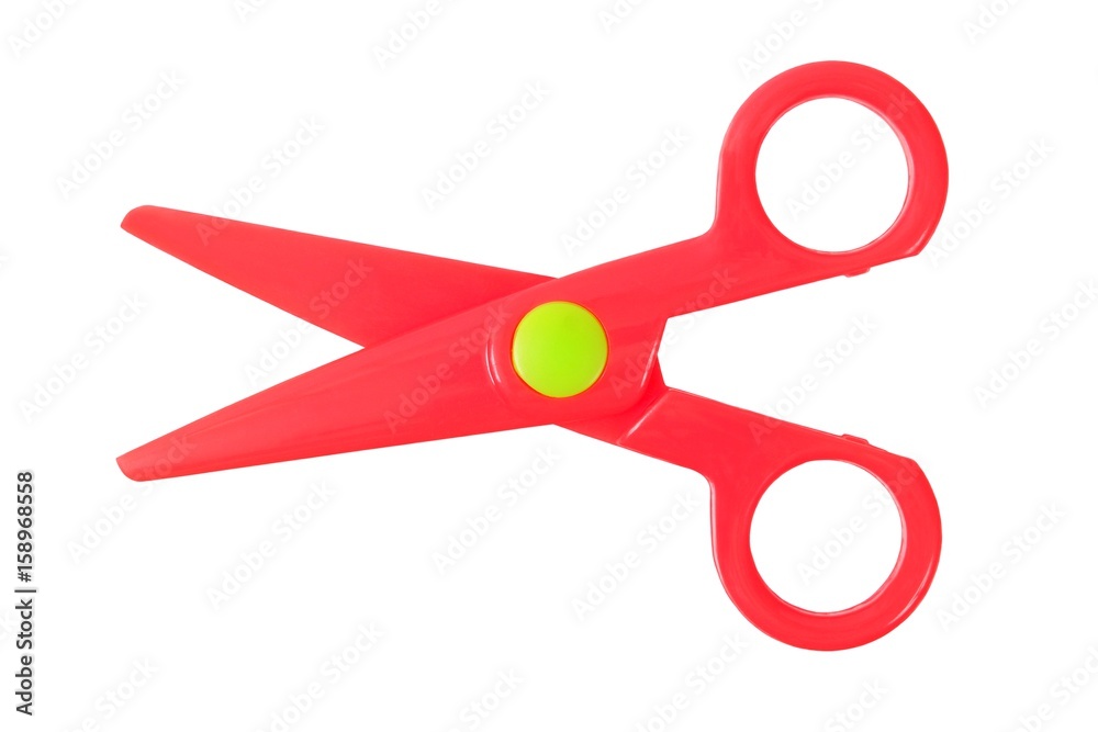 Small red scissors