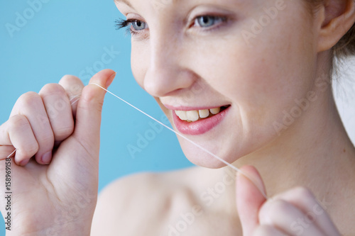 Dental hygiene, woman