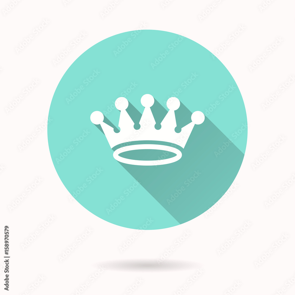Crown vector icon. Crown vector icon.