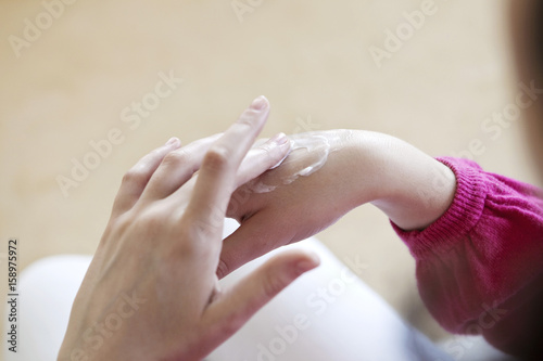 Hand care  woman