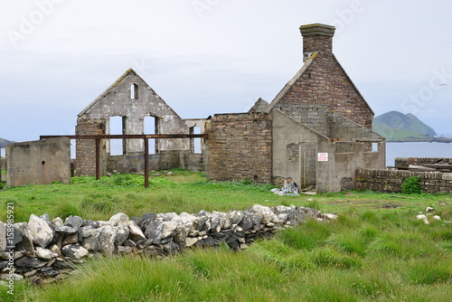 The abandoned film set of the school in Ryan's Daughter. 