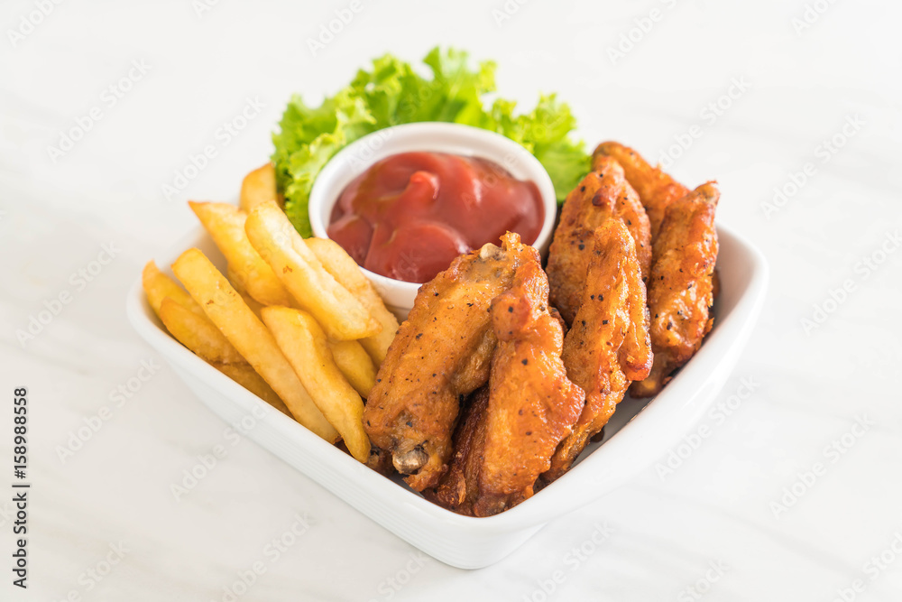 fried chicken wings fried chicken wings