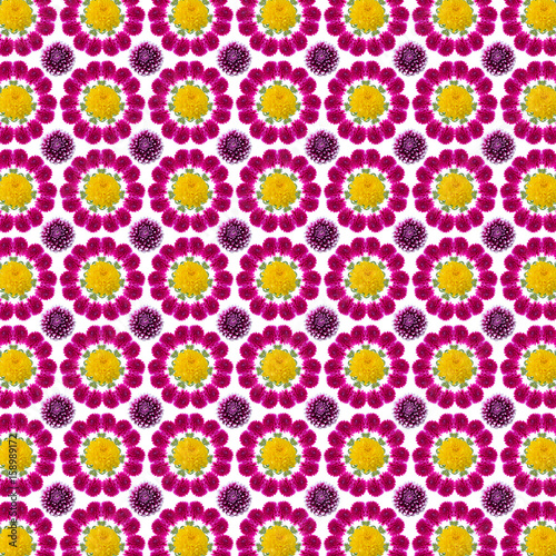 pattern of pink dahlia