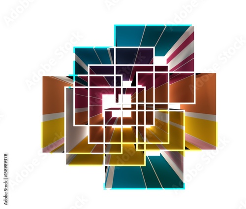 Abstract high tech geometry...