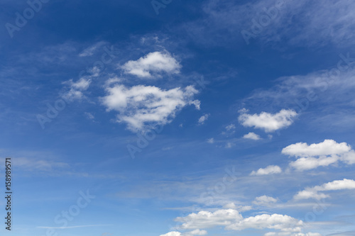 Fototapeta Naklejka Na Ścianę i Meble -  clouds against blue sky