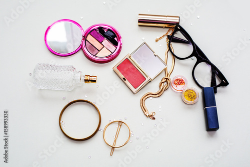 Female cosmetics and accessories