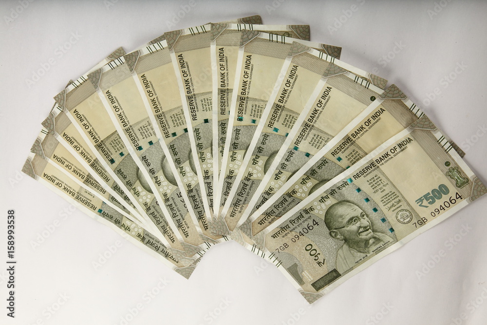 custom made wallpaper toronto digitalIndian 500 rupees currency notes background.