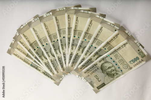 Wallpaper Mural Indian 500 rupees currency notes background. Torontodigital.ca