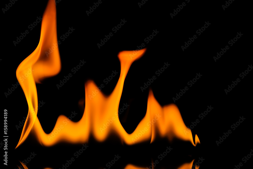 Fire flames background