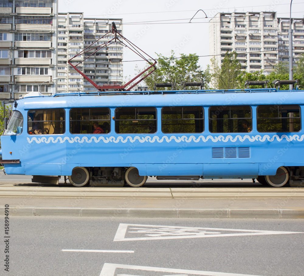 Fototapeta premium trolleybus