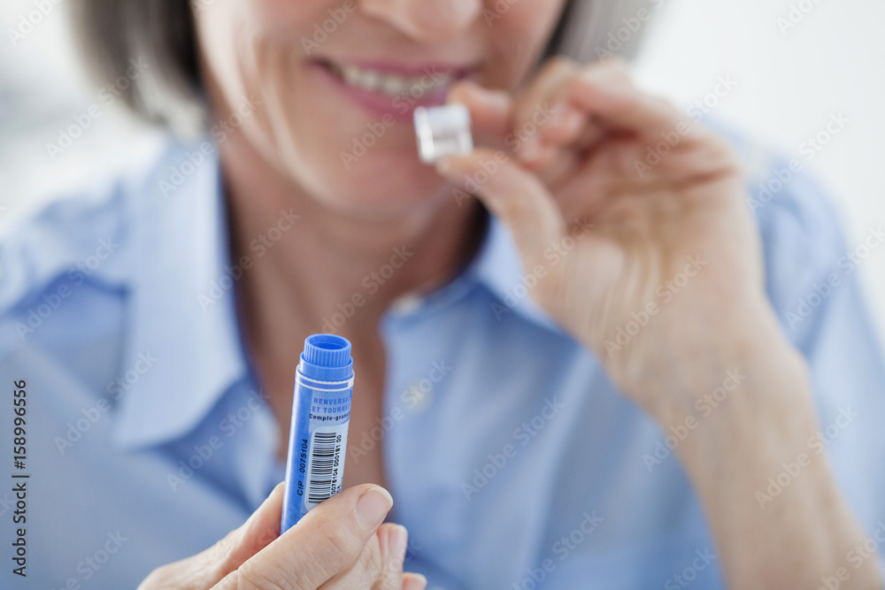 Homeopathy, elderly person Homeopathy, elderly person